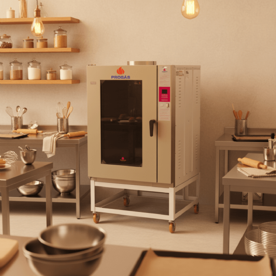 Forno Turbo 10 Esteiras Elétrico PRP 10000 E Style Trifásico 220v Progás