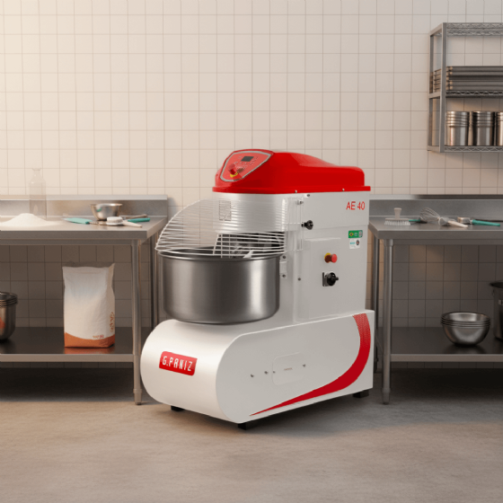Amassadeira Espiral 40 kg AE 40 2 Velocidades G2 Trifásica 220v G Paniz