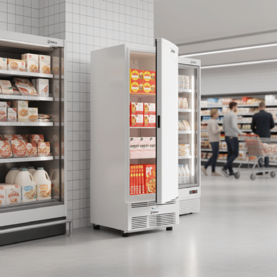Freezer Vertical Tripla Ação 561 Litros Porta Sólida Branca EVZ21 110v Imbera