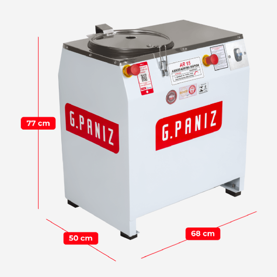 Amassadeira Rápida 15 kg AR 15 220v G Paniz