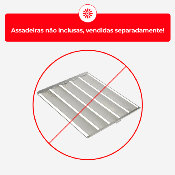 Armário de Crescimento Vazio 16 Esteiras 58x70 Epóxi Imeca