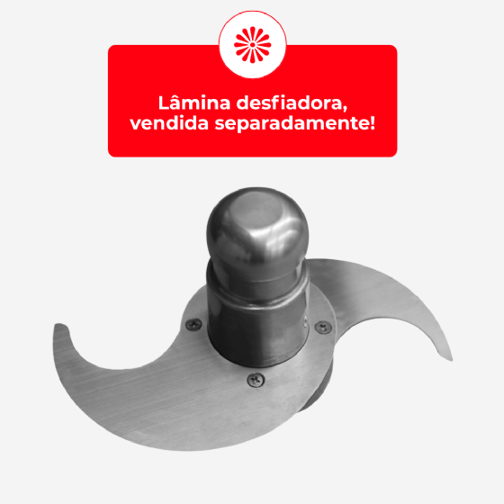 Cutter Processador De Alimentos 04 Litros CR-4 Inox 220v Skymsen
