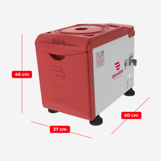Amassadeira Rápida 5 kg AR 50 Bivolt Braesi