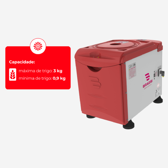 Amassadeira Rápida 5 kg AR 50 Bivolt Braesi