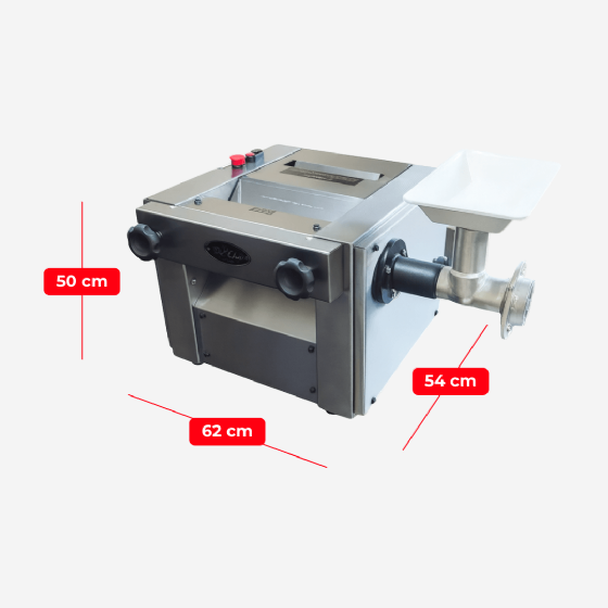 Cilindro Extrusor Moedor e Misturador CL 46 Total Inox Bivolt Do Cheff