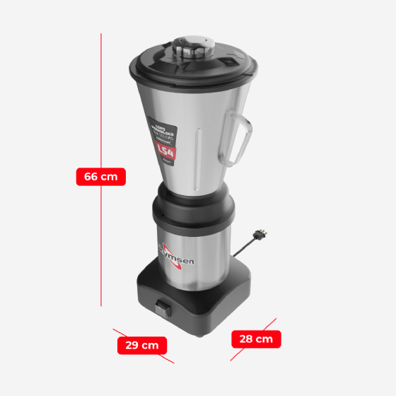 Liquidificador Comercial 04 Litros LS 04 Baixa Rotação Bivolt Skymsen