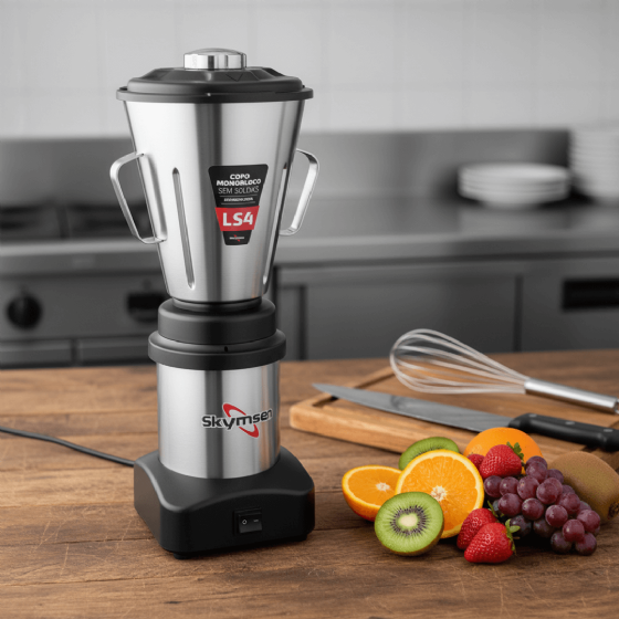 Liquidificador Comercial 04 Litros LS 04 Baixa Rotação Bivolt Skymsen