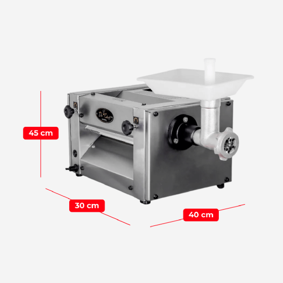 Cilindro Extrusor Moedor e Misturador CL 22 Total Inox Bivolt Do Cheff