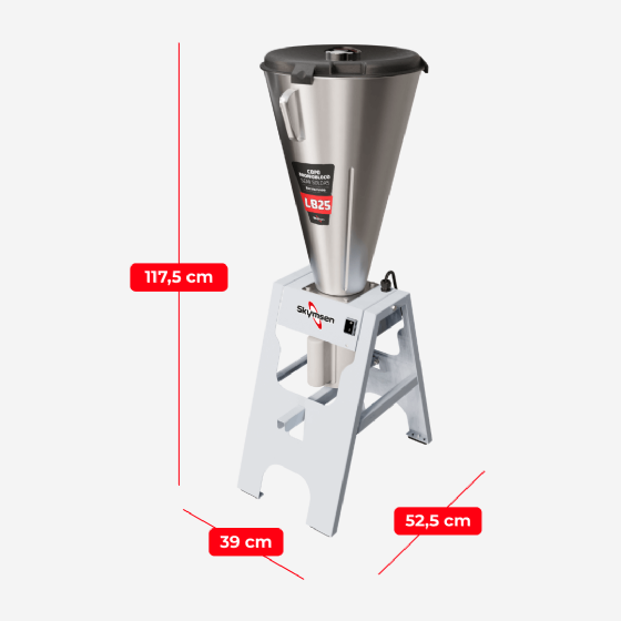 Liquidificador Comercial Basculante 25 Litros LB 25 MB 220v Skymsen