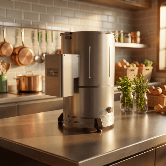 Descascador de Batata 10 kg DB 10 Inox 220v Skymsen