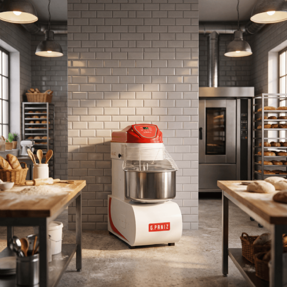 Amassadeira Espiral 40 kg AE 40 2 Velocidades G2 Trifásica 380v G Paniz