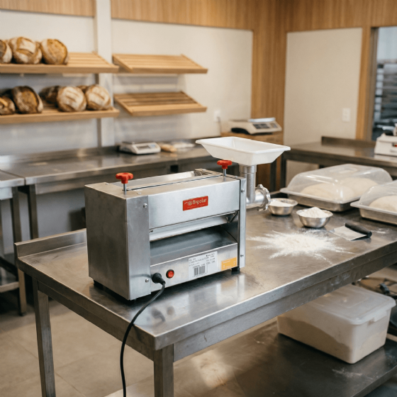 Cilindro e Extrusora 30 cm 1320 Inox Bivolt Bigolar