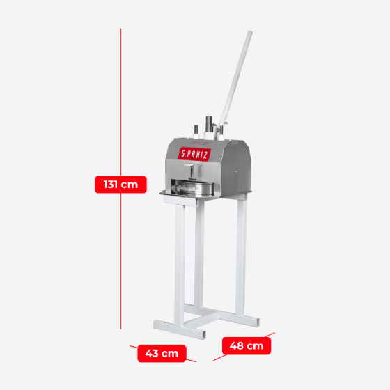 Divisora de Massas DV 36 Pedestal Inox G Paniz