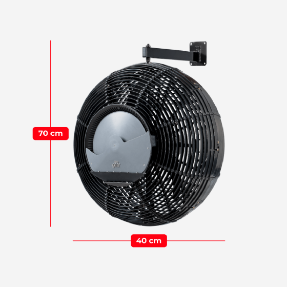 Climatizador Ventilador Preto Floripa 70 cm 220v Goar
