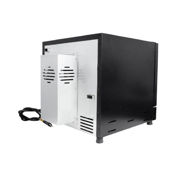 Forno Turbo Elétrico Convector Analógico LOGOS-35 Preto 220v Maná