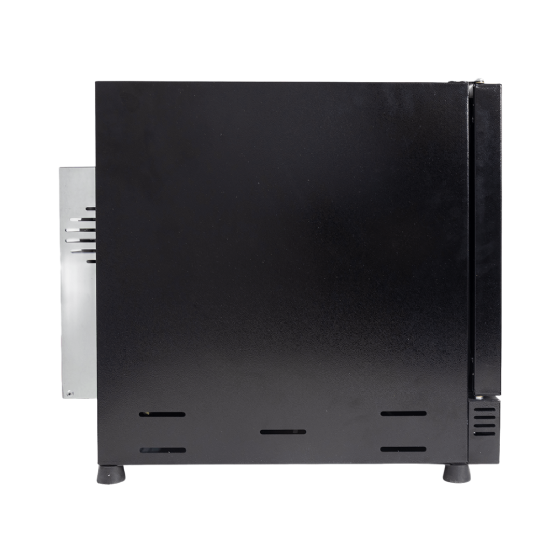Forno Turbo Elétrico Convector Analógico LOGOS-35 Preto 220v Maná