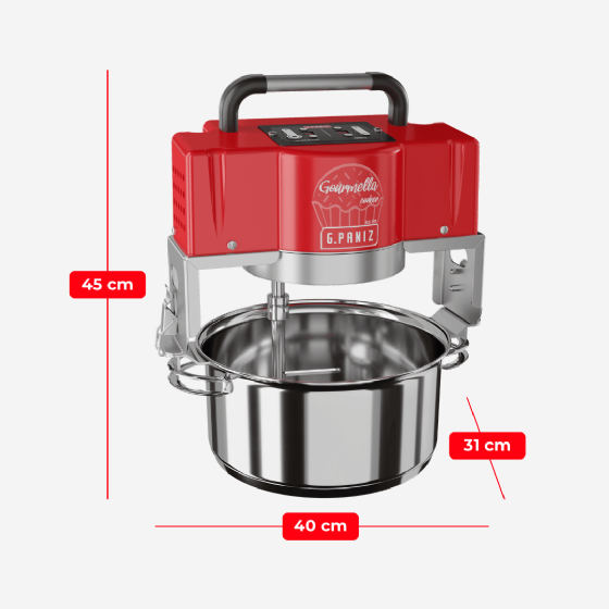 Misturador Industrial Gourmella Cooker CZ 10 F Panela em Inox Bivolt G Paniz