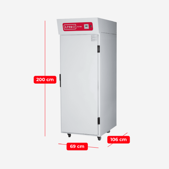 Câmara Climática CC 500 G2 Interior Aço Inox 220v G Paniz