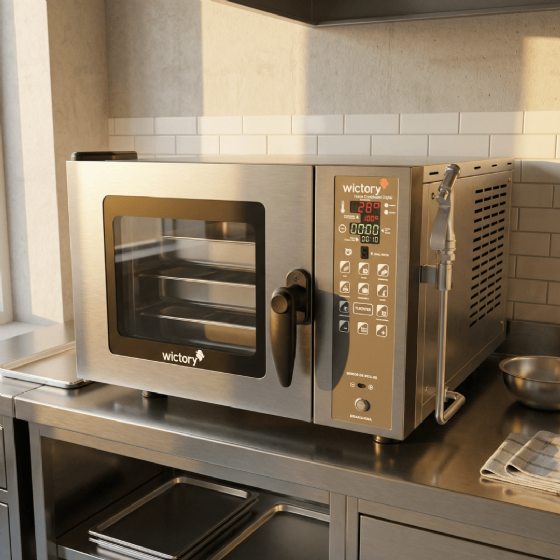 Forno Combinado Profissional com Cavalete WCAA-03NE 220v Wictory