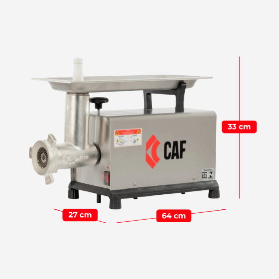 Picador Moedor de Carne Boca 10 de Ferro Fundido Bivolt CAF