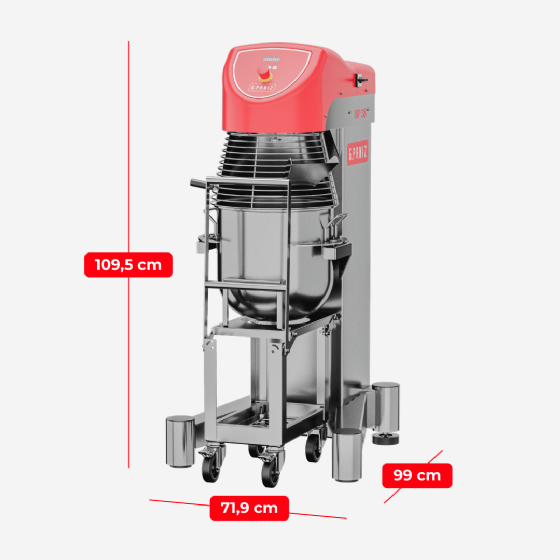 Batedeira Planetária 38 Litros BP 38 G2 Inox 220v G Paniz