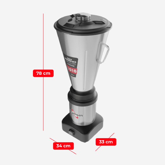 Liquidificador Comercial 10 Litros LS 10 Baixa Rotação Bivolt Skymsen