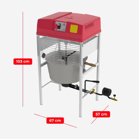Misturador Industrial The Mix Style PRMQ 22 G2 Bivolt Progás