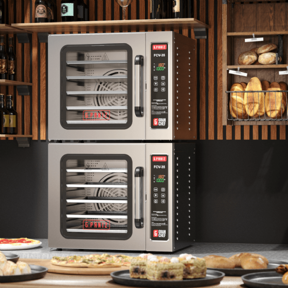 Forno Turbo de Convecção Com Vapor FCV 35 220v G Paniz