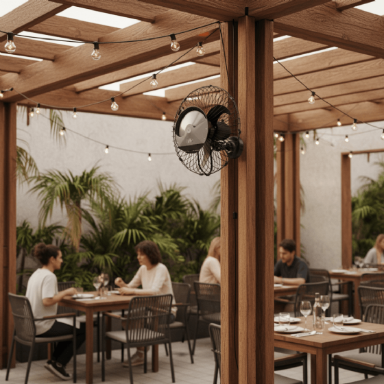 Climatizador Ventilador Atenas De Parede 60 cm 220v Goar