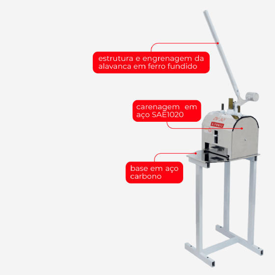 Divisora de Massas DV 30 Pedestal Inox G Paniz