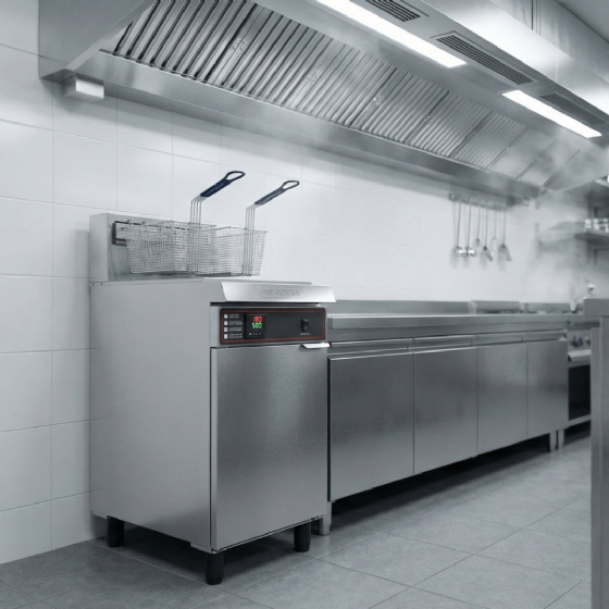 Fritadeira Elétrica Água e Óleo 30 Litros FAO 2 C PRM Trifásico 220V Metalcubas
