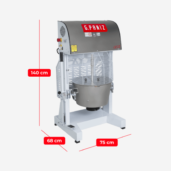 Misturador Industrial Cozerella CZ 22 Epóxi Bivolt G Paniz