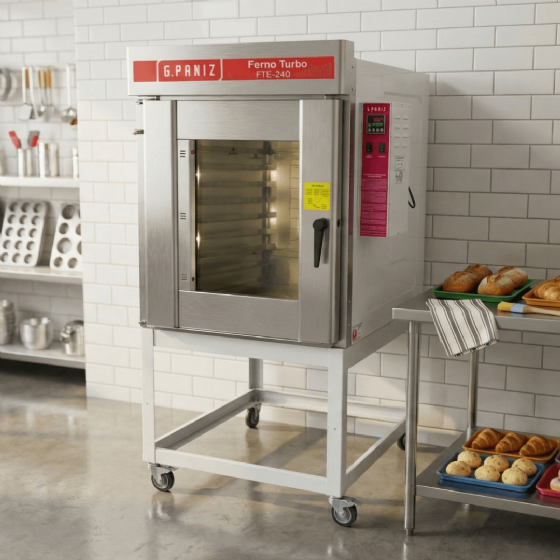 Forno Turbo 8 Esteiras Elétrico FTE 240 Trifásico 220v G Paniz