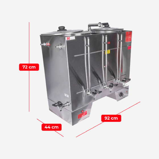 Cafeteira Elétrica Industrial Semiautomática 60 Litros CPA 60 220v Consercaf