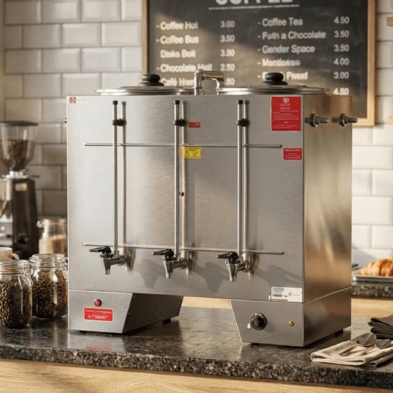 Cafeteira Elétrica Industrial Semiautomática 60 Litros CPA 60 220v Consercaf