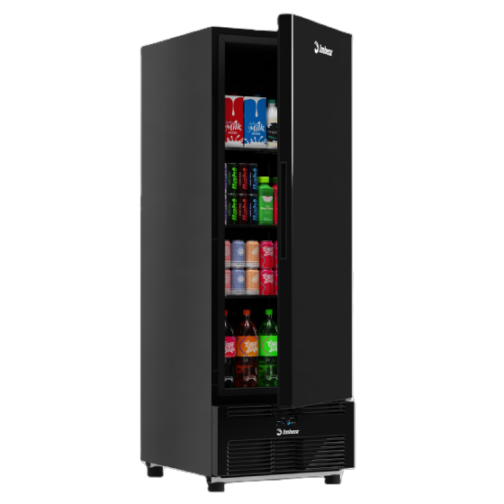 Freezer Vertical Tripla Ação 594 Litros Porta Sólida Preta EVZ21 MAX 220v Imbera