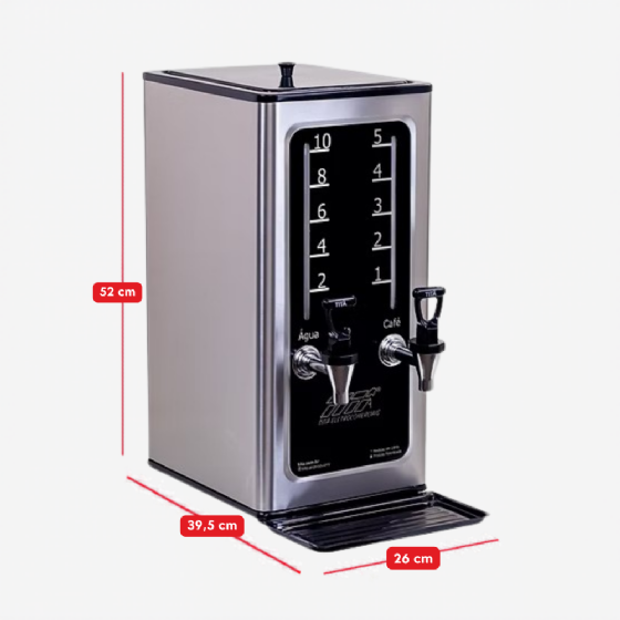 Cafeteira Elétrica Coffe Line 5 Litros Inox 110v Titã