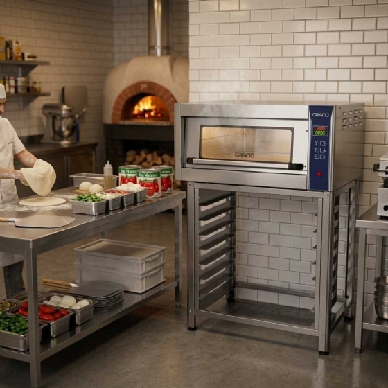 Forno Lastro Elétrico com Cavalete FL4060 220v Grano