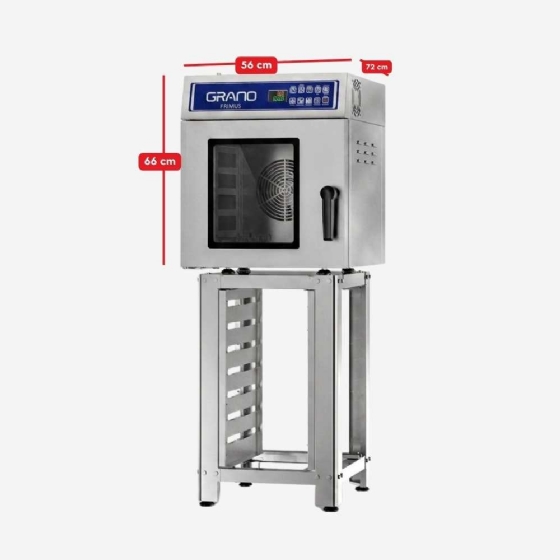 Forno Combinado Primus com Cavalete 4 ½ GNs 220V Grano