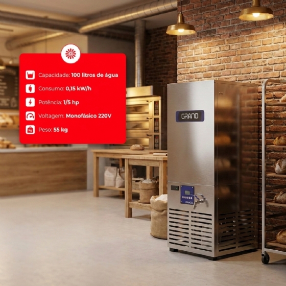 Resfriador de Água Profissional Inox RA100 Grano