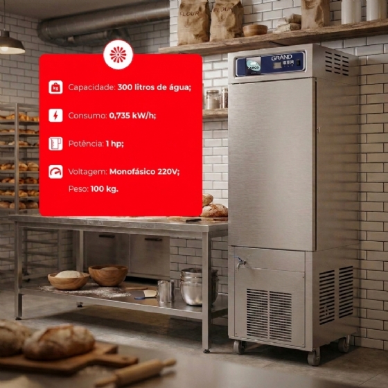 Resfriador de Água Profissional Inox RA300 Grano