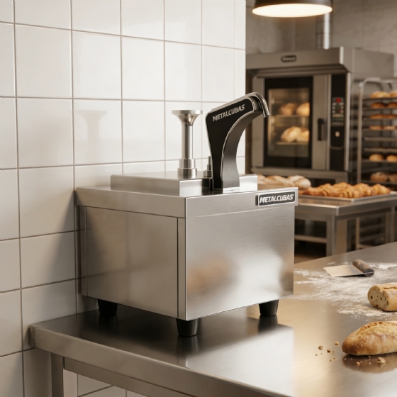 Dispenser Gelo Reutilizável Inox Profissional 220v DGR 01 Metalcubas