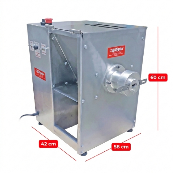 Máquina Extrusora Inox Para Biscoitos Diversos 4030 220v Bigolar