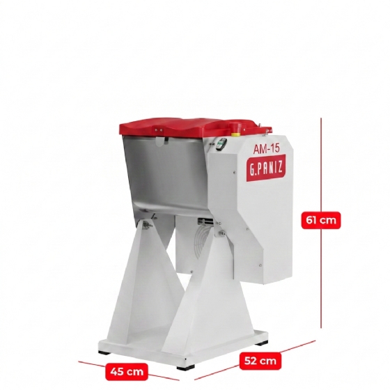 Amassadeira Semi Rápida Basculante 15 kg Am 15 G2 Bivolt G Paniz