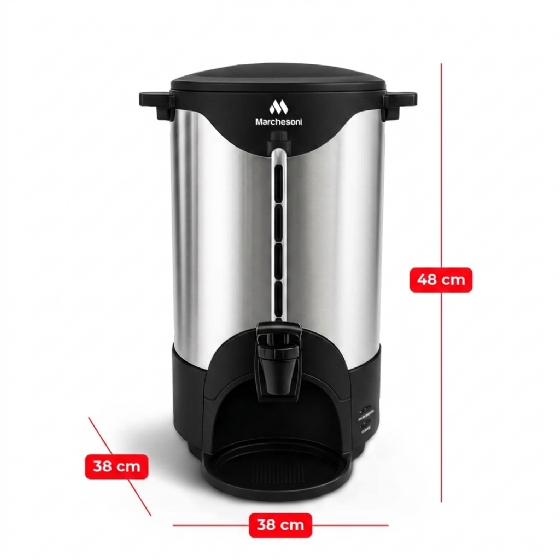 Cafeteira Elétrica Automática 10 Litros 220v Marchesoni