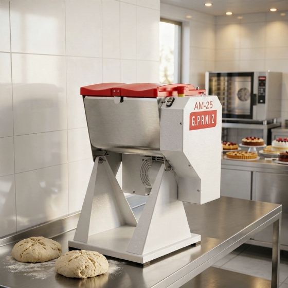 Amassadeira Semi Rápida Basculante 25 kg AM 25 G2 Bivolt G Paniz