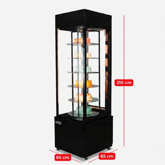 Expositor Refrigerado Giratório Suprema RF-001 S 220v Frilux
