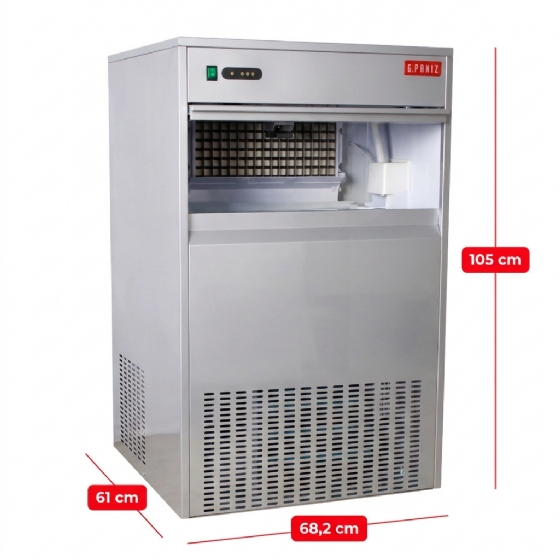 Máquina de Gelo Industrial Cubo MGC 100kg/Dia 220V G Paniz