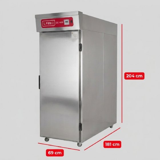 Câmara Climática CC 1000 Total Aço Inox G Paniz