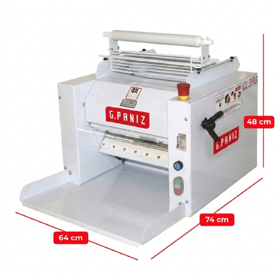 Cilindro Laminador de Bancada CL 390 Epóxi Bivolt G Paniz